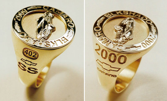2000 Camaro Signet Ring