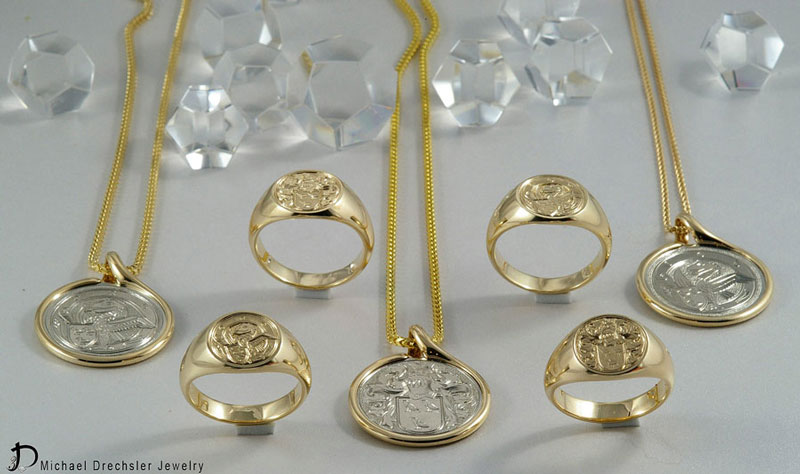 Gold Rings && Pendants for the Nagtegaal Family