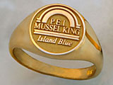 PEI Mussel King Signet Rings