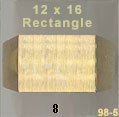 12x16 Rectangle Signet Ring  #8