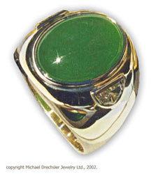 Jadite Gents Ring