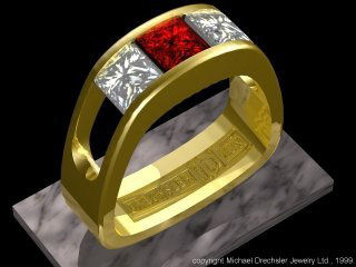 Ruby && Emerald Rings