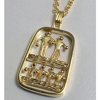 Six Person Family Pendant