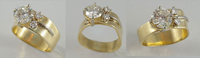 Brilliant Cut Diamond Ring