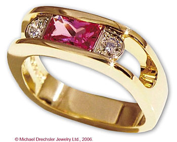 Pink Sapphire Ring