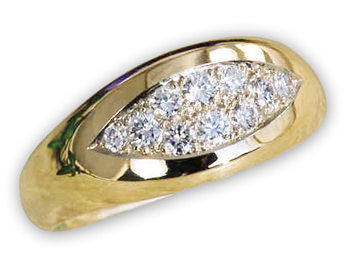 Pave Diamond Ring