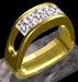 Princess Cut Diamond Band