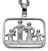 Four Person Family Pendant