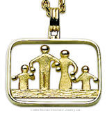 Four Person Family Pendant