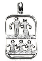 Five Person Family Pendant