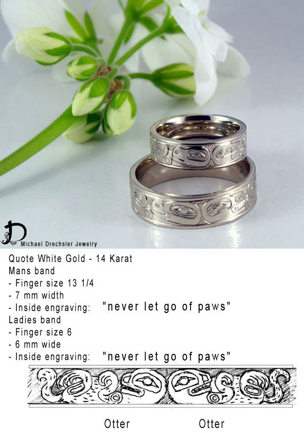 Otter && Otter Wedding Bands