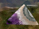 Amethystine Agate Triangle