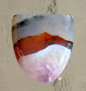 Amethystine Agate Tongue Cut