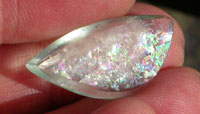 Antique Opalescent Glass from the gold Rush of 1858