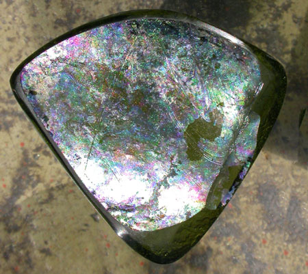 Antique Opalescent Glass from the Goldrush of 1858