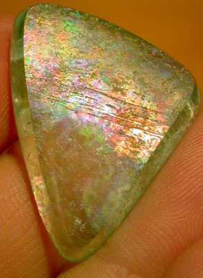 Antique Opalescent Glass from the Goldrush of 1858