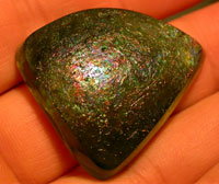 Antique Opalescent Glass from the Goldrush of 1858