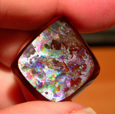 Antique Opalescent Glass from the Goldrush of 1858