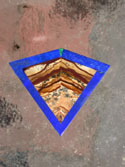 Deschutes Jasper and Lapis Intarsia