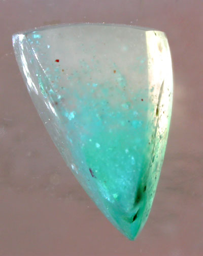 Gem Silica Triangular Freeform