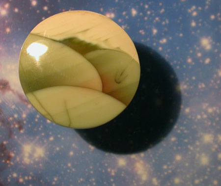 Imperial Jasper Planet Designer Cabochon