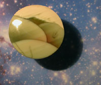 Imperial Jasper Planet Designer Cabochon