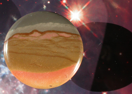 Jafar Jasper Planet Designer Cabochon