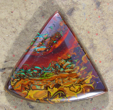 Koroit Opal Designer Cabochon