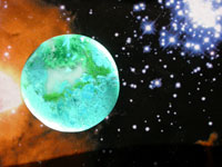 Planet Chrysomal Designer Cabochon