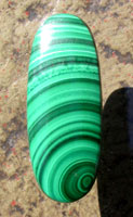 Russian Malachite Designer Cabochon
