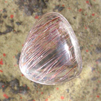 Rutilated Quartz Designer Cabochon