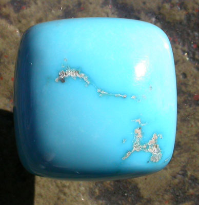 Sleeping Beauty Turquoise Cushion