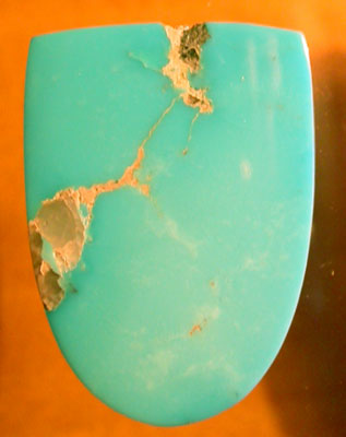 Turquoise Tongue Cut