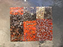 Dinosaur Bone Intarsia Rectangle