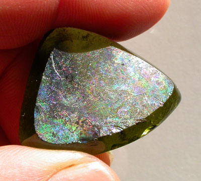 Antique Opalescent Glass from the Gold Rush of 1858