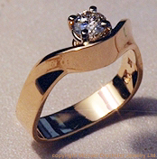  Diamond Solitaire Ring