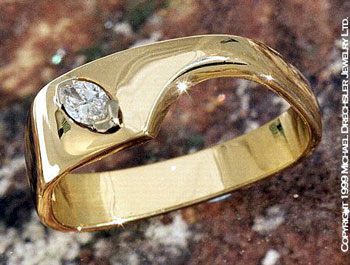 Marquise Solitaire Ring