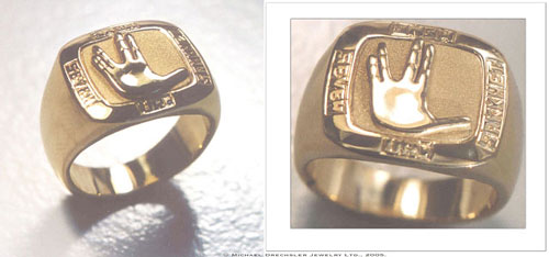 Vulcan <i>Star Trek</i> Ring