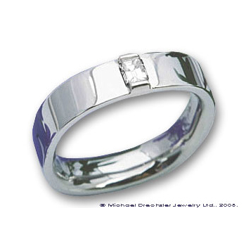 White Gold Diamond Wedding Band