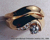 Engagement Ring && Wedding Band