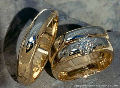 Elegant Diamond Two Tone Threesome!